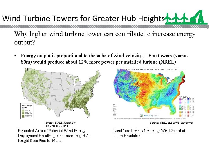 Wind Turbine Towers for Greater Hub Heights Why higher wind turbine tower can contribute