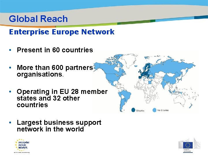 Title of the presentation | Date |0 Global Reach Enterprise Europe Network • Present