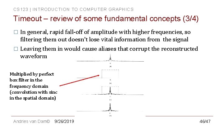 CS 123 | INTRODUCTION TO COMPUTER GRAPHICS Timeout – review of some fundamental concepts