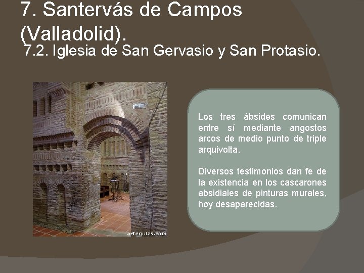 7. Santervás de Campos (Valladolid). 7. 2. Iglesia de San Gervasio y San Protasio. 7. Santervás de Campos (Valladolid). 7. 2. Iglesia de San Gervasio y San Protasio.