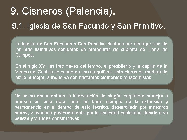 9. Cisneros (Palencia). 9. 1. Iglesia de San Facundo y San Primitivo. La iglesia 9. Cisneros (Palencia). 9. 1. Iglesia de San Facundo y San Primitivo. La iglesia