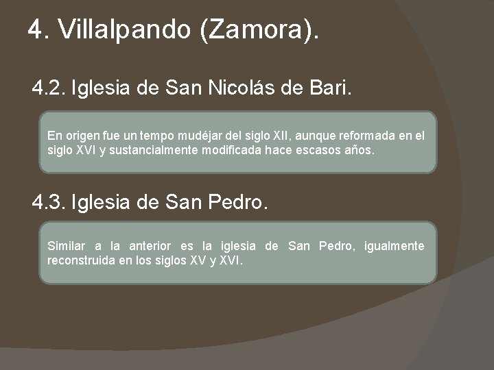 4. Villalpando (Zamora). 4. 2. Iglesia de San Nicolás de Bari. En origen fue 4. Villalpando (Zamora). 4. 2. Iglesia de San Nicolás de Bari. En origen fue