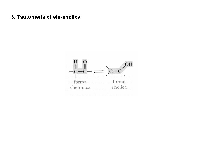 5. Tautomeria cheto-enolica 
