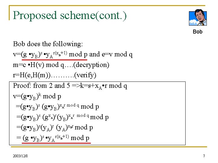 Publicly Verifiable Authenticated Encryption Author Changshe Ma And