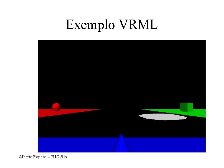 Exemplo VRML Alberto Raposo – PUC-Rio 