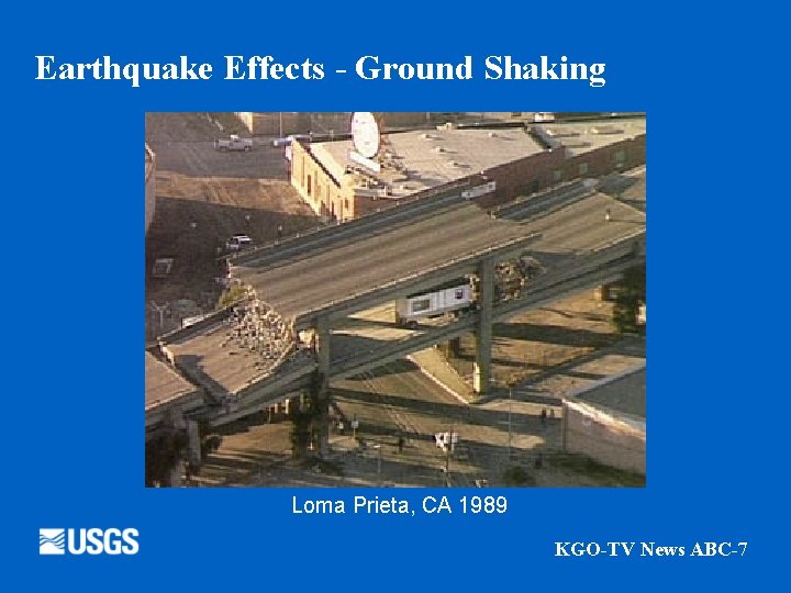 Earthquake Effects - Ground Shaking Loma Prieta, CA 1989 KGO-TV News ABC-7 