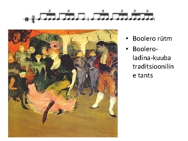  • Boolero rütm • Booleroladina-kuuba traditsioonilin e tants 