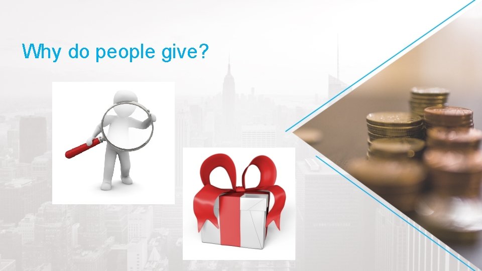 Why do people give? 