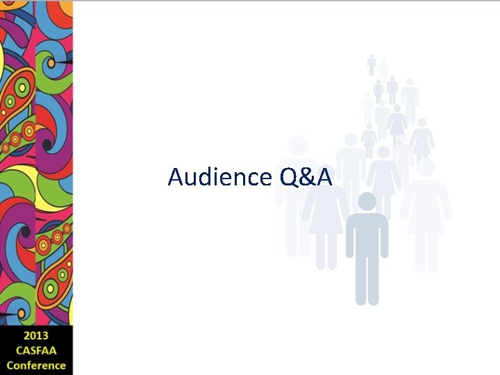 Audience Q&A 