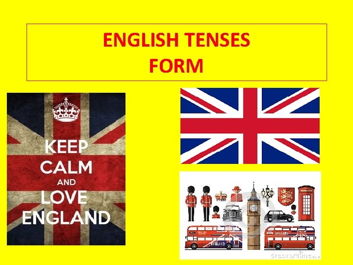 ENGLISH TENSES FORM 