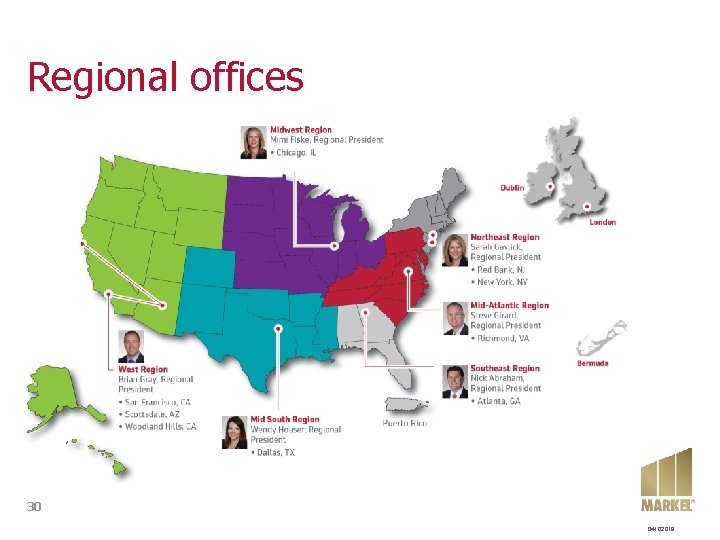 Regional offices 30 04102018 Regional offices 30 04102018