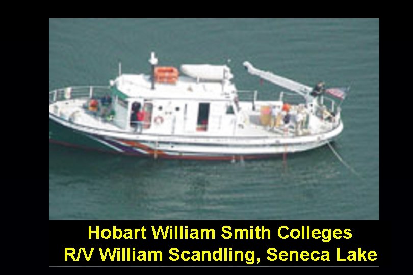 Hobart William Smith Colleges R/V William Scandling, Seneca Lake 