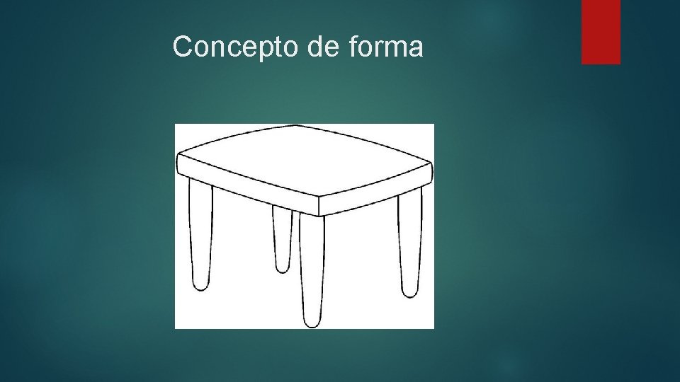 Concepto de forma 