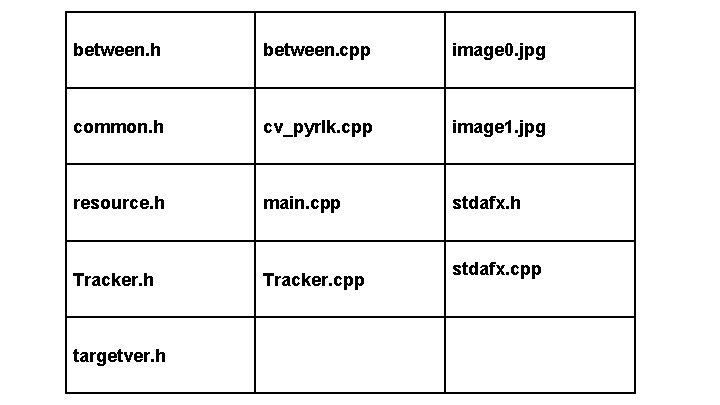 between. h between. cpp image 0. jpg common. h cv_pyrlk. cpp image 1. jpg