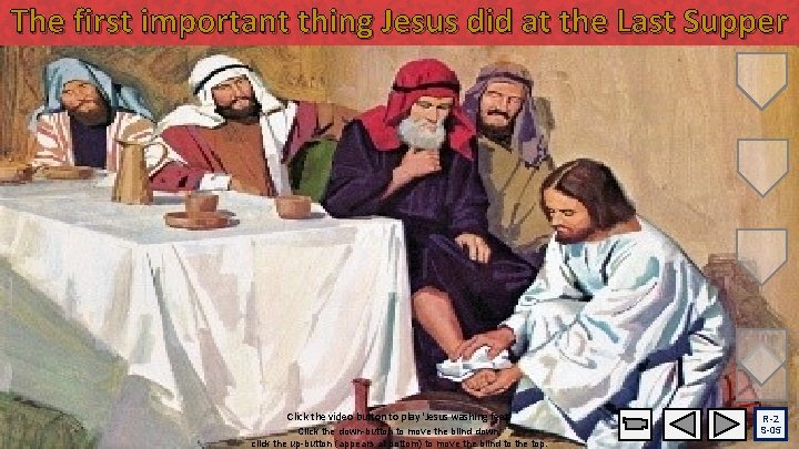 The first important thing Jesus did at the Last Supper Jesus knew now that