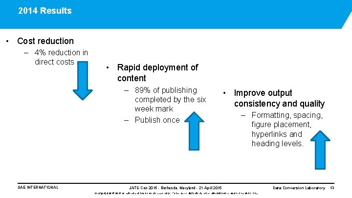 Sae International Automating Complex Highvolume Technical Paper And