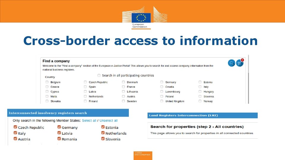 Cross-border access to information 