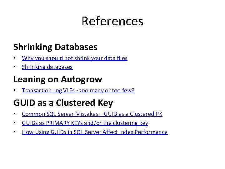 Common SQL Server Mistakes Steve Jones SQLServer Cental