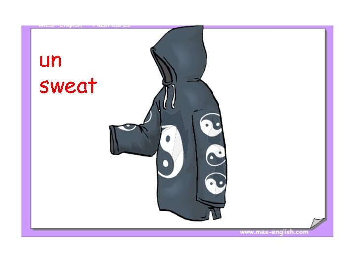 un sweat 