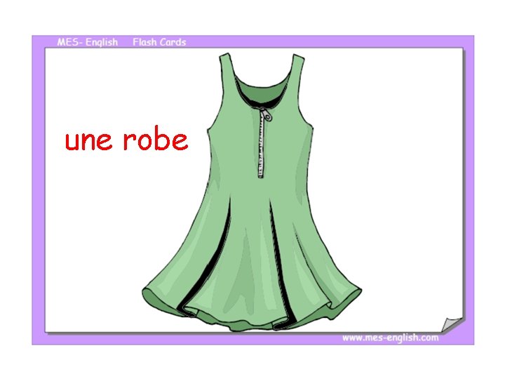 une robe 