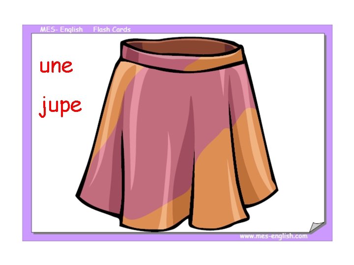 une jupe 