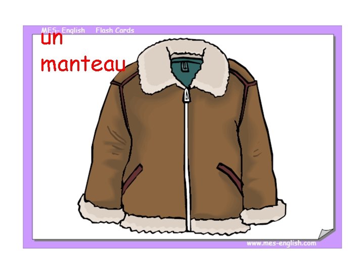 un manteau 
