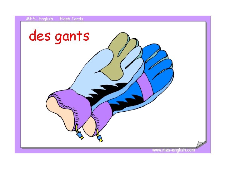 des gants 