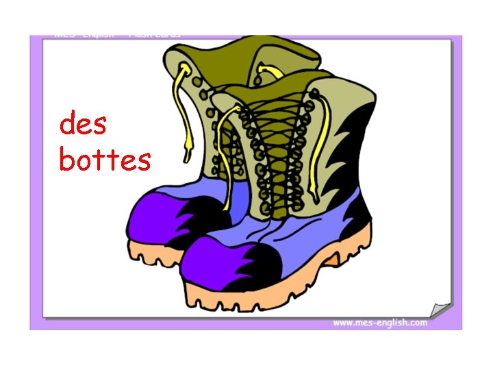 des bottes 