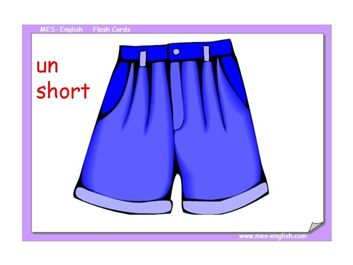 un short 