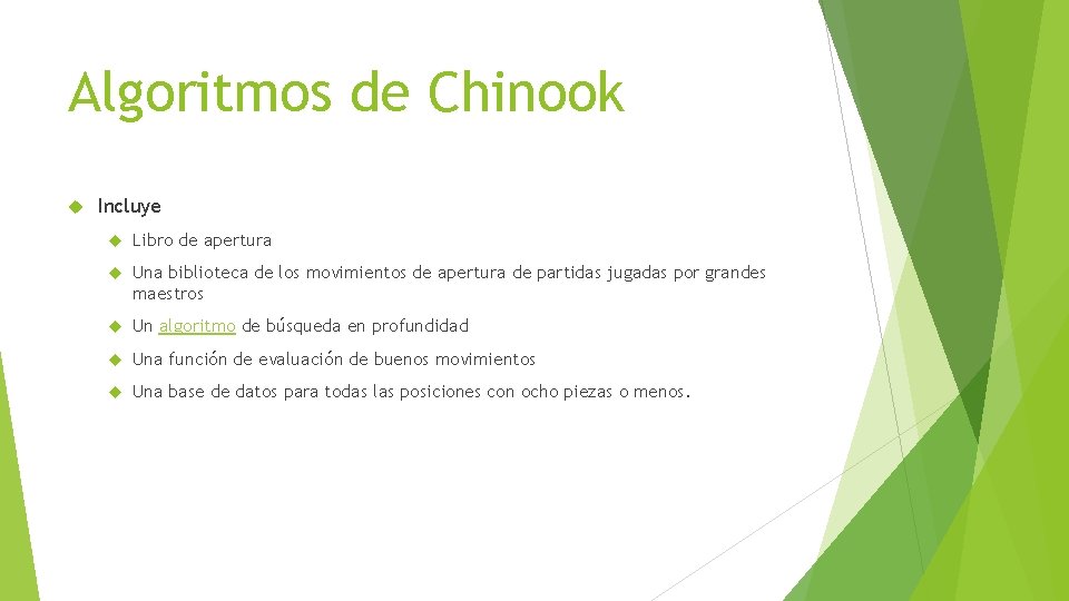 Algoritmos de Chinook Incluye Libro de apertura Una biblioteca de los movimientos de apertura