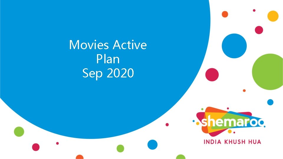 Movies Active Plan Sep 2020 