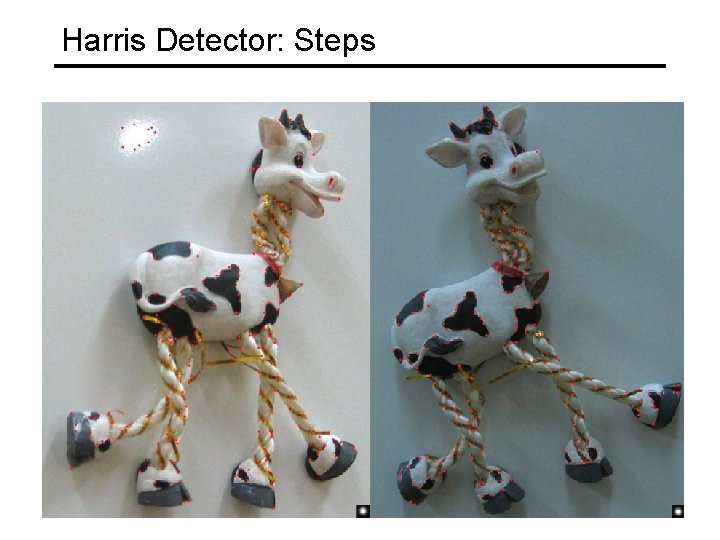 Harris Detector: Steps Harris Detector: Steps