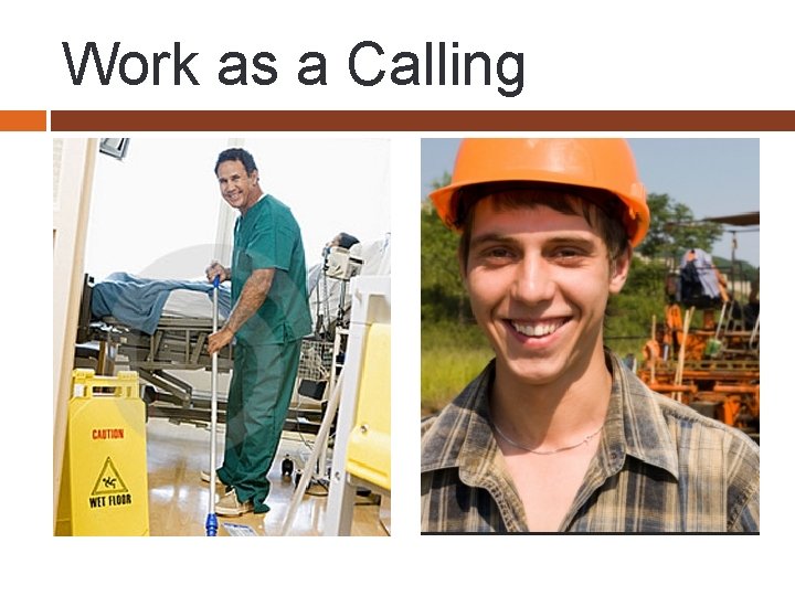Work as a Calling 