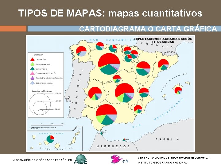 TIPOS DE MAPAS: mapas cuantitativos CARTODIAGRAMA O CARTA GRÁFICA ASOCIACIÓN DE GEÓGRAFOS ESPAÑOLES CENTRO TIPOS DE MAPAS: mapas cuantitativos CARTODIAGRAMA O CARTA GRÁFICA ASOCIACIÓN DE GEÓGRAFOS ESPAÑOLES CENTRO