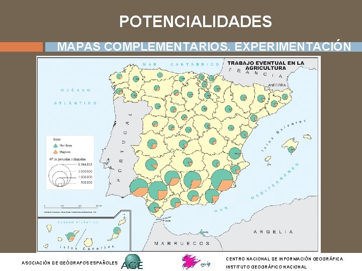 POTENCIALIDADES MAPAS COMPLEMENTARIOS. EXPERIMENTACIÓN ASOCIACIÓN DE GEÓGRAFOS ESPAÑOLES CENTRO NACIONAL DE INFORMACIÓN GEOGRÁFICA INSTITUTO POTENCIALIDADES MAPAS COMPLEMENTARIOS. EXPERIMENTACIÓN ASOCIACIÓN DE GEÓGRAFOS ESPAÑOLES CENTRO NACIONAL DE INFORMACIÓN GEOGRÁFICA INSTITUTO