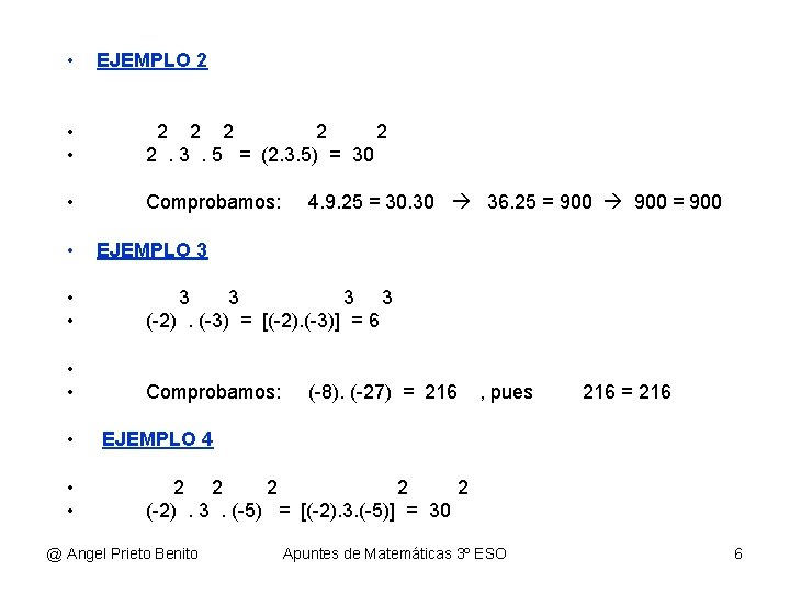 • EJEMPLO 2 • • 2 2 2. 3. 5 = (2. 3. • EJEMPLO 2 • • 2 2 2. 3. 5 = (2. 3.