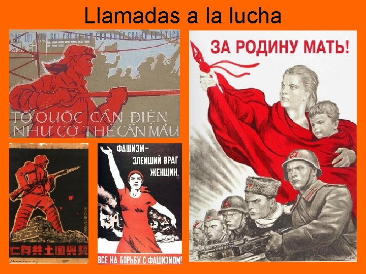 Llamadas a la lucha Llamadas a la lucha