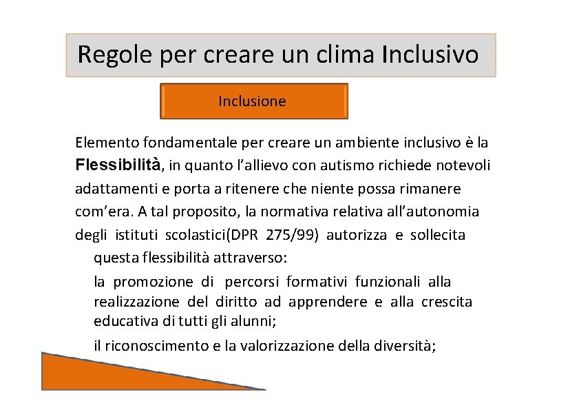 I disturbi dello Spettro autistico a scuola strategie