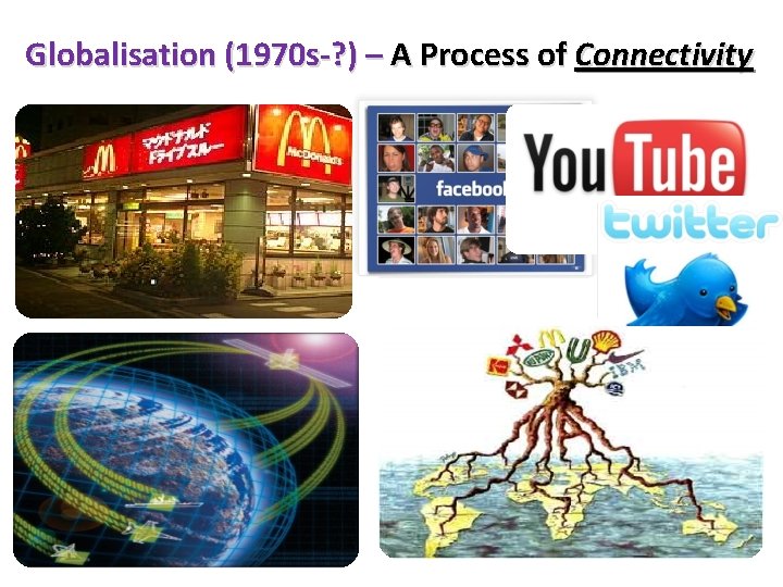 Globalisation (1970 s-? ) – A Process of Connectivity 