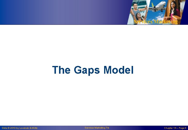 Services Marketing The Gaps Model Slide © 2010 by Lovelock & Wirtz Services Marketing