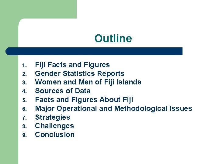 Production Of Gender Statistics Workshop New Delhi 6