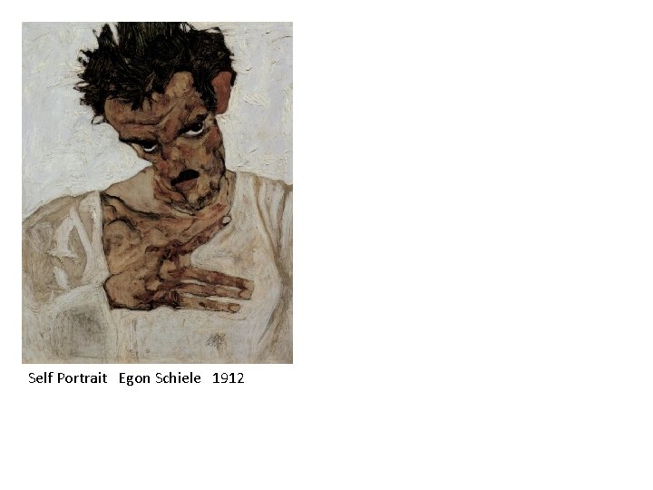Self Portrait Egon Schiele 1912 