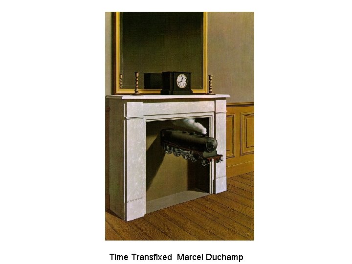 Time Transfixed Marcel Duchamp 