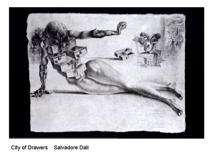 City of Drawers Salvadore Dali 