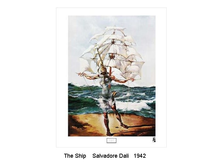 The Ship Salvadore Dali 1942 