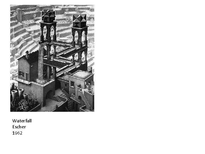 Waterfall Escher 1962 