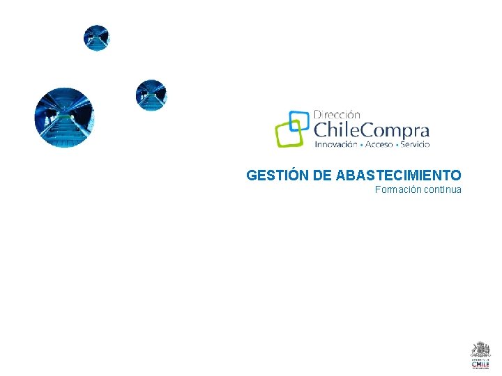 GESTIÓN DE ABASTECIMIENTO Formación cont. Inua 
