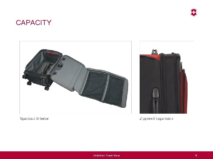 CAPACITY Victorinox Travel Gear 8 