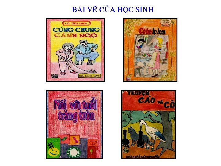 BÀI VẼ CỦA HỌC SINH 