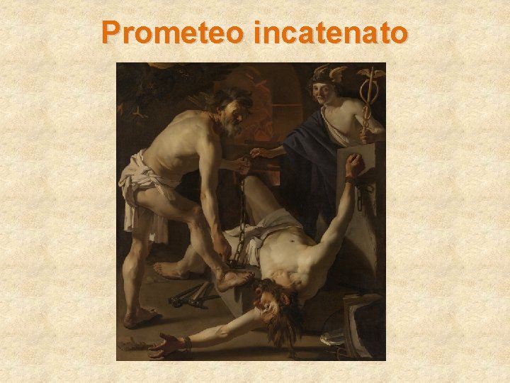 Prometeo incatenato 